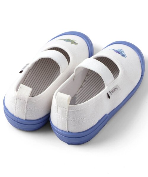 apres les cours（アプレレクール）の「バラエティ上履き（スリッポン・キッズ・サックスブルー/ピンク・17/16/19/15 /18）」の22枚目の写真