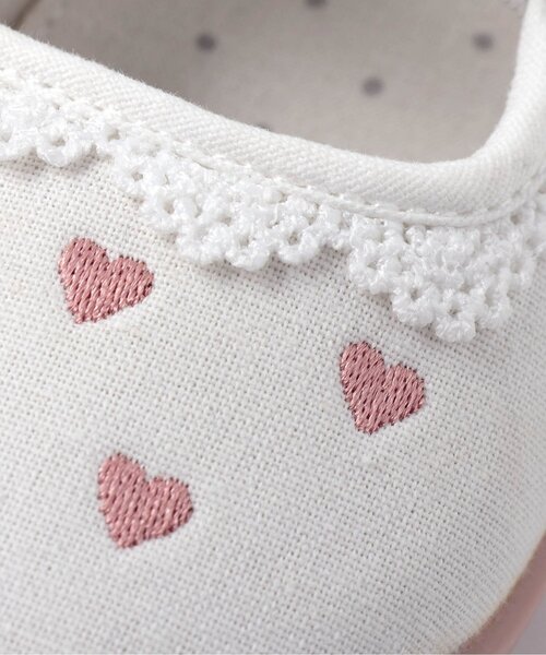 apres les cours（アプレレクール）の「バラエティ上履き（スリッポン・キッズ・サックスブルー/ピンク・17/16/19/15 /18）」の3枚目の写真