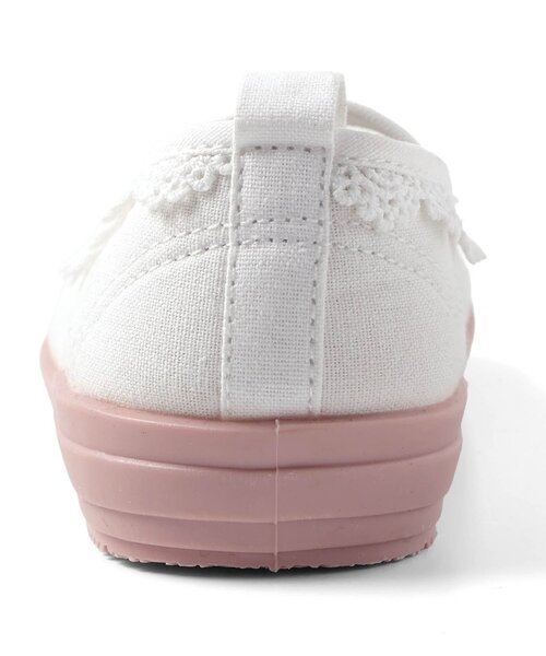 apres les cours（アプレレクール）の「バラエティ上履き（スリッポン・キッズ・サックスブルー/ピンク・17/16/19/15 /18）」の6枚目の写真