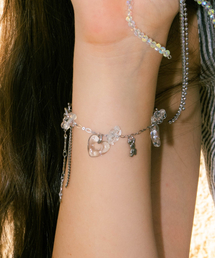 PEARLY MORE（パ―リーモア）の「Clear Ice Chain Bracelet_PM24B005HS（ブレスレット）」
