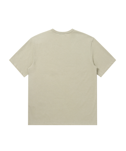 SOLEW(ソル)の「ロゴグラフィック半袖Tシャツ_ライトカーキ(Tシャツ/カットソー・メンズ・その他・SMALL/MEDIUM/LARGE/X-LARGE/X-SMALL)」の2枚目の写真