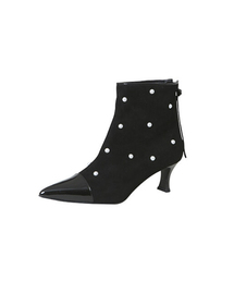 e.g) pearl ankle boots 5cm