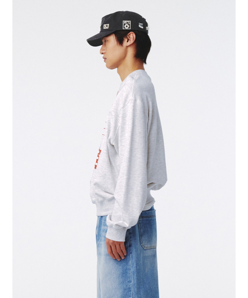 KIJUN MEN(キジュンメンズ)の「Standard Pullover Melange White(スウェット・メンズ・その他・MEDIUM/LARGE/X-LARGE)」の2枚目の写真