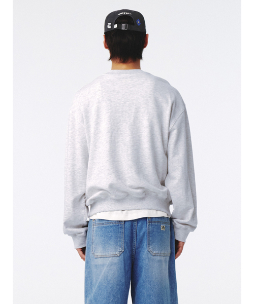 KIJUN MEN(キジュンメンズ)の「Standard Pullover Melange White(スウェット・メンズ・その他・MEDIUM/LARGE/X-LARGE)」の3枚目の写真