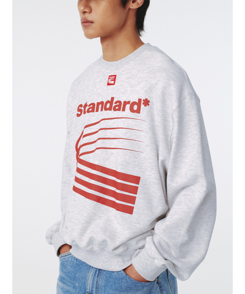 KIJUN MEN(キジュンメンズ)の「Standard Pullover Melange White(スウェット・メンズ・その他・MEDIUM/LARGE/X-LARGE)」の4枚目の写真