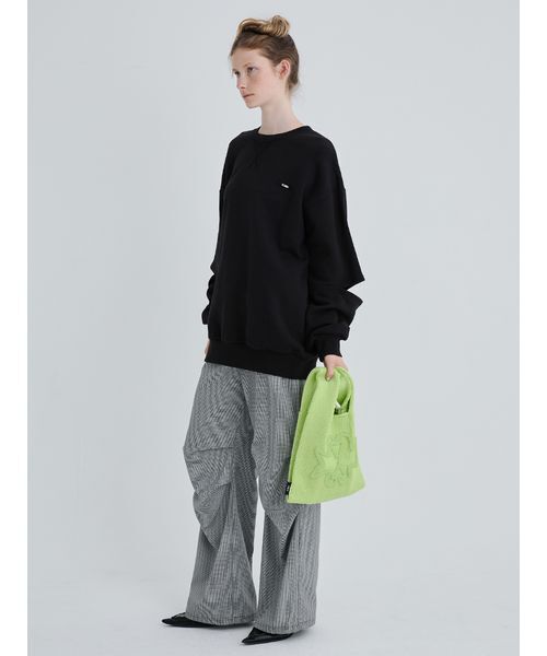 SORIN（ソリン　）の「SWAN Hand Stitch Tote Bag/スワンハンドステッチトートバッグ（トートバッグ・レディース・ライム/オフホワイト/ブラック・F）」の13枚目の写真