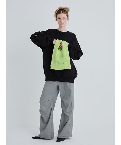 SORIN（ソリン　）の「SWAN Hand Stitch Tote Bag/スワンハンドステッチトートバッグ（トートバッグ・レディース・ライム/オフホワイト/ブラック・F）」の14枚目の写真