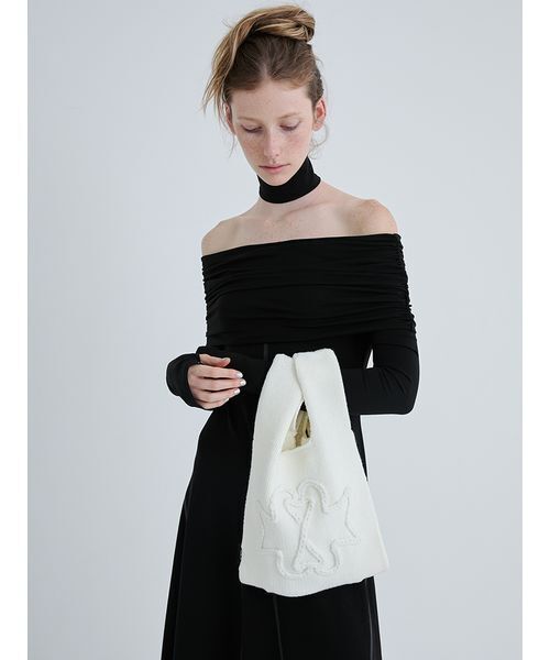 SORIN（ソリン　）の「SWAN Hand Stitch Tote Bag/スワンハンドステッチトートバッグ（トートバッグ・レディース・ライム/オフホワイト/ブラック・F）」の19枚目の写真