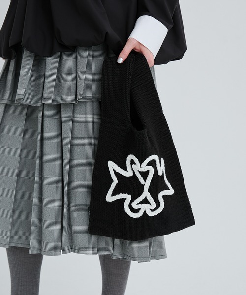 SORIN（ソリン　）の「SWAN Hand Stitch Tote Bag/スワンハンドステッチトートバッグ（トートバッグ・レディース・ライム/オフホワイト/ブラック・F）」の3枚目の写真