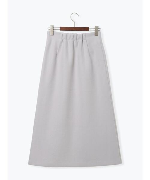 Te chichi（テチチ）の「メルトンジャージートラペーズスカート（スカート・レディース・ブラック/パープル/シルバーグレー・F）」の21枚目の写真