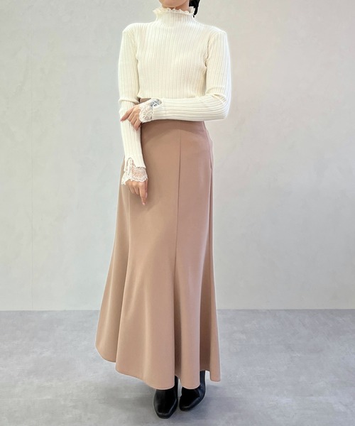 MISCH MASCH(ミッシュマッシュ)の「一部店舗限定 レースハイネックニット(ニット/セーター・レディース・ホワイト/ブラック/アイボリー・フリ-)」の21枚目の写真