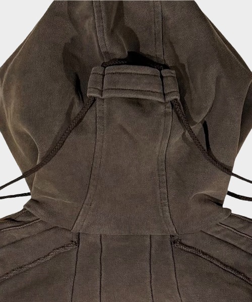 JIAN YE（ジェンイェ）の「25 HOODIE（パーカー・メンズ・グレー/ブラウン/ピンク・M/L）」の15枚目の写真
