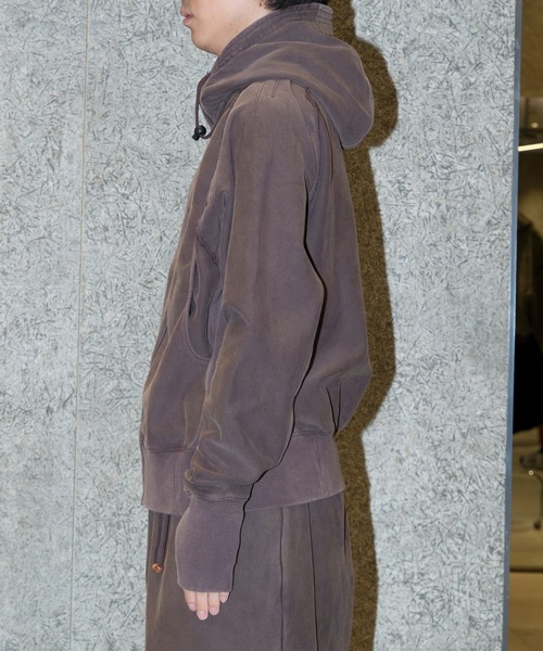 JIAN YE（ジェンイェ）の「25 HOODIE（パーカー・メンズ・グレー/ブラウン/ピンク・M/L）」の20枚目の写真