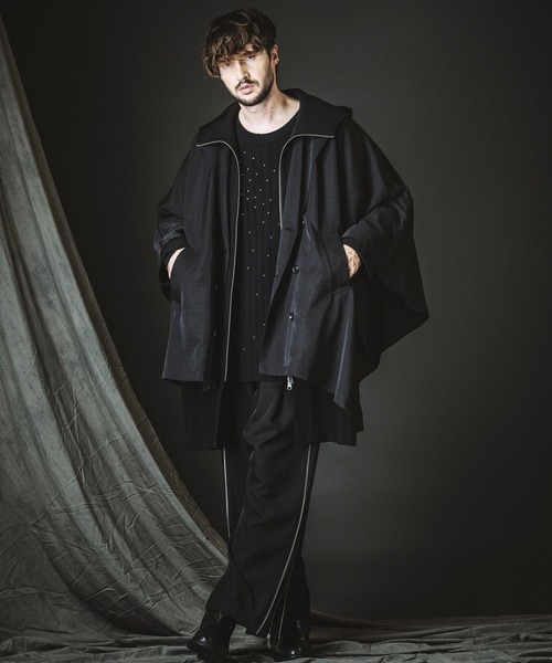 NO ID.(ノーアイディ)の「【NO ID.】Changing Hooded Coat / チェンジング フーデッド コート(モッズコート・メンズ・グレー/その他23/ブラック・ONE SIZE)」の10枚目の写真