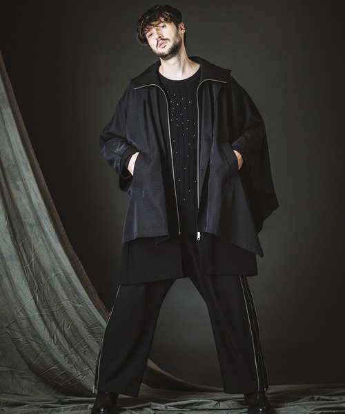 NO ID.(ノーアイディ)の「【NO ID.】Changing Hooded Coat / チェンジング フーデッド コート(モッズコート・メンズ・グレー/その他23/ブラック・ONE SIZE)」の9枚目の写真