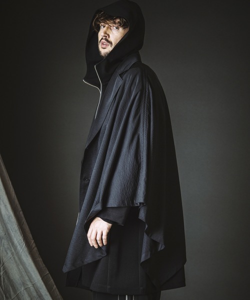NO ID.(ノーアイディ)の「【NO ID.】Changing Hooded Coat / チェンジング フーデッド コート(モッズコート・メンズ・グレー/その他23/ブラック・ONE SIZE)」の12枚目の写真