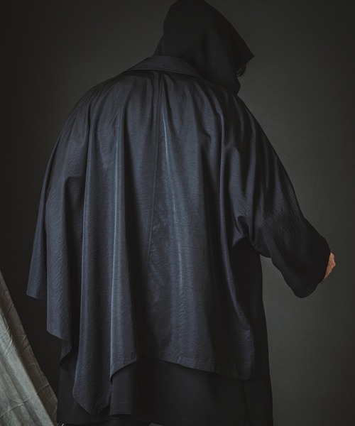 NO ID.(ノーアイディ)の「【NO ID.】Changing Hooded Coat / チェンジング フーデッド コート(モッズコート・メンズ・グレー/その他23/ブラック・ONE SIZE)」の13枚目の写真