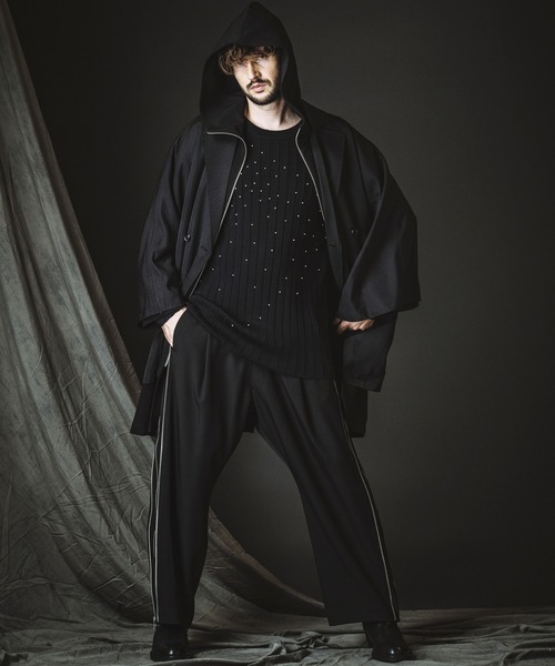 NO ID.(ノーアイディ)の「【NO ID.】Changing Hooded Coat / チェンジング フーデッド コート(モッズコート・メンズ・グレー/その他23/ブラック・ONE SIZE)」の15枚目の写真