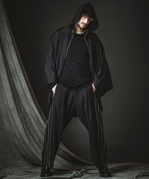 NO ID.(ノーアイディ)の「【NO ID.】Changing Hooded Coat / チェンジング フーデッド コート(モッズコート・メンズ・グレー/その他23/ブラック・ONE SIZE)」の16枚目の写真