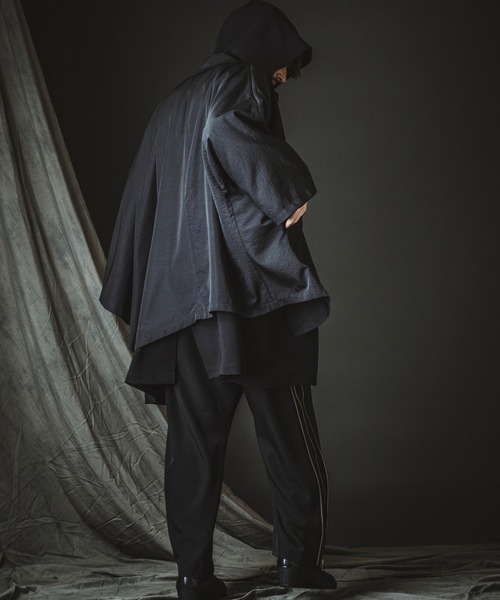 NO ID.(ノーアイディ)の「【NO ID.】Changing Hooded Coat / チェンジング フーデッド コート(モッズコート・メンズ・グレー/その他23/ブラック・ONE SIZE)」の18枚目の写真