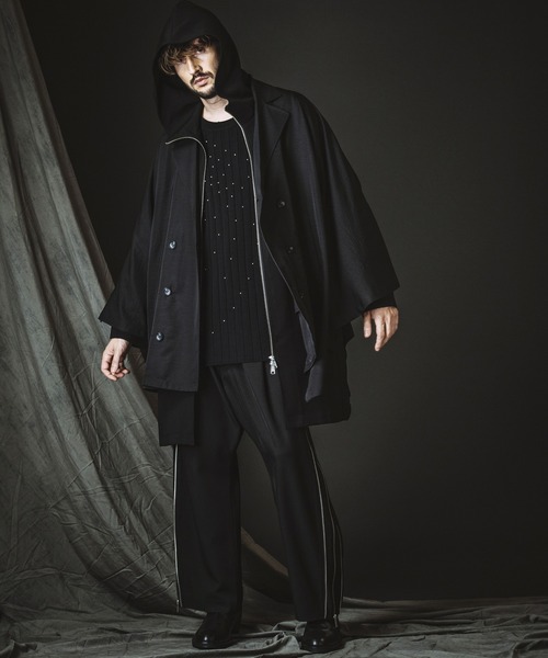 NO ID.(ノーアイディ)の「【NO ID.】Changing Hooded Coat / チェンジング フーデッド コート(モッズコート・メンズ・グレー/その他23/ブラック・ONE SIZE)」の19枚目の写真
