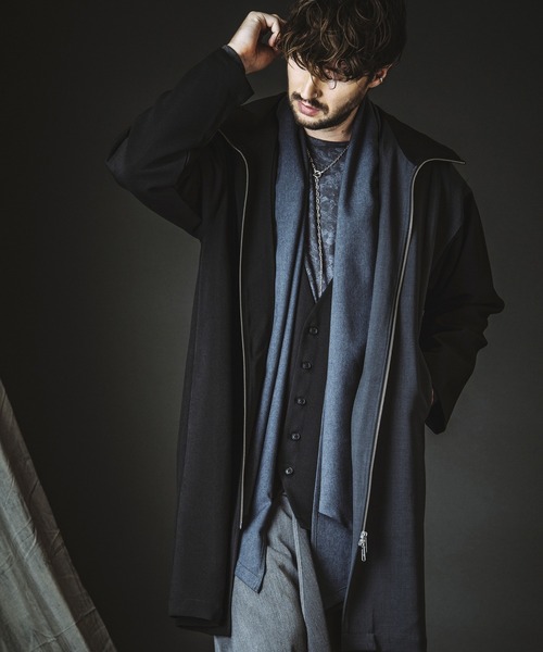 NO ID.(ノーアイディ)の「【NO ID.】Changing Hooded Coat / チェンジング フーデッド コート(モッズコート・メンズ・グレー/その他23/ブラック・ONE SIZE)」の22枚目の写真