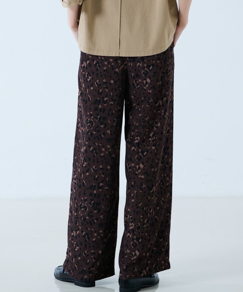 MICA&DEAL(マイカ&ディール)の「【MICA&DEAL /マイカアンドディール】Print dechine pants / プリントデシンパンツ / レオパードイージーパンツ(その他パンツ・レディース・ブラウン/チャコールグレー・フリー)」の13枚目の写真