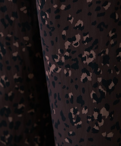MICA&DEAL(マイカ&ディール)の「【MICA&DEAL /マイカアンドディール】Print dechine pants / プリントデシンパンツ / レオパードイージーパンツ(その他パンツ・レディース・ブラウン/チャコールグレー・フリー)」の16枚目の写真