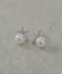 Chico | リボンパールピアス(ピアス(両耳用))