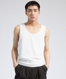Parts Lab.（パーツラボ）の「【Parts Lab.】T/C Strech Rib Tank Top / T/Cストレッチリブタンクトップ（タンクトップ）」
