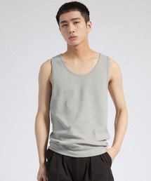 Parts Lab.（パーツラボ）の「【Parts Lab.】T/C Strech Rib Tank Top / T/Cストレッチリブタンクトップ（タンクトップ）」