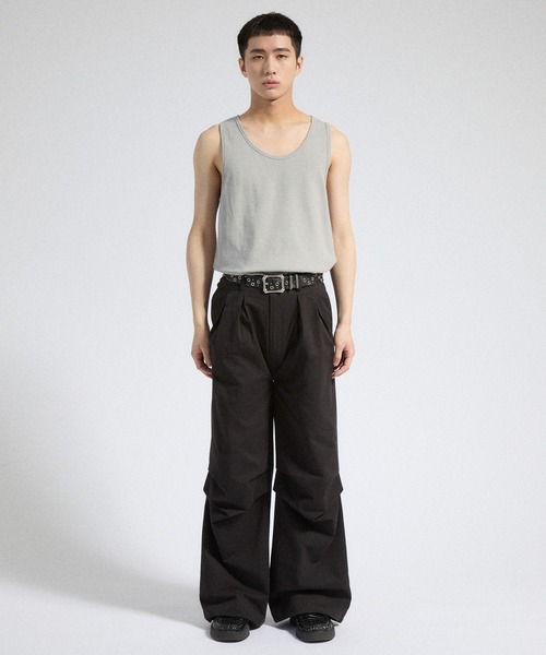 Parts Lab.（パーツラボ）の「【Parts Lab.】T/C Strech Rib Tank Top
