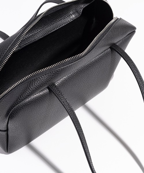 YAHKI(ヤーキ)の「YAHKI/ヤーキ HAND BAG ベーシック 床革 ハンドバッグ 2026年春夏(ハンドバッグ・レディース・ブラック/サンドベージュ/ライトピンク・FREE)」の8枚目の写真