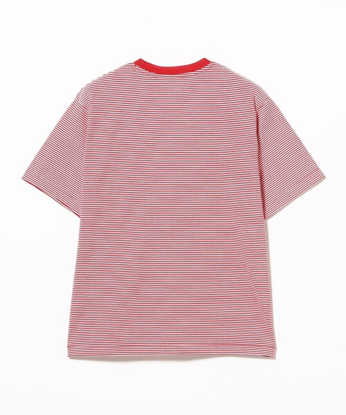 DANTON(ダントン)の「DANTON / ストライプ インナー Tシャツ(Tシャツ/カットソー・レディース・レッド/ライトグレー・SMALL/MEDIUM)」の12枚目の写真