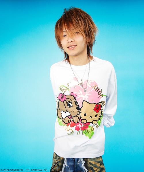 GALFY(ガルフィー)の「GALFY-ガルTee(Tシャツ/カットソー・レディース・ブラック/ブラック系2/ホワイト/ホワイト系2・XL/L)」の5枚目の写真