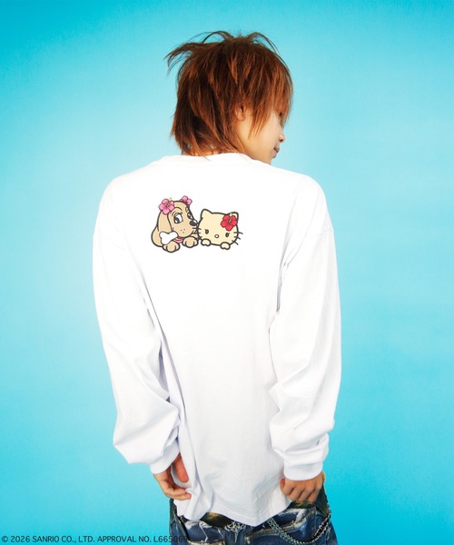 GALFY(ガルフィー)の「GALFY-ガルTee(Tシャツ/カットソー・レディース・ブラック/ブラック系2/ホワイト/ホワイト系2・XL/L)」の6枚目の写真