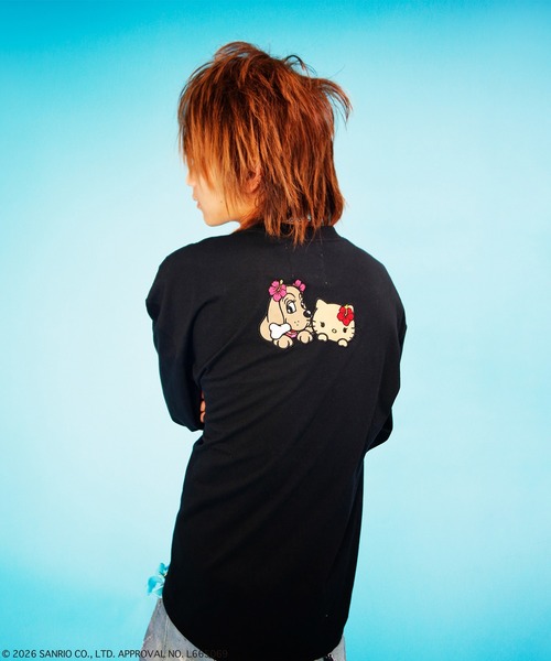 GALFY(ガルフィー)の「GALFY-ガルTee(Tシャツ/カットソー・レディース・ブラック/ブラック系2/ホワイト/ホワイト系2・XL/L)」の13枚目の写真