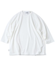 【DRY】7.2ozドライワッフル８分袖Ｔｅｅ