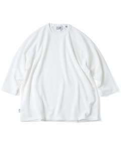 7.2ozドライワッフル８分袖Ｔｅｅ