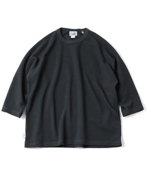 【DRY】7.2ozドライワッフル8分袖Tee
