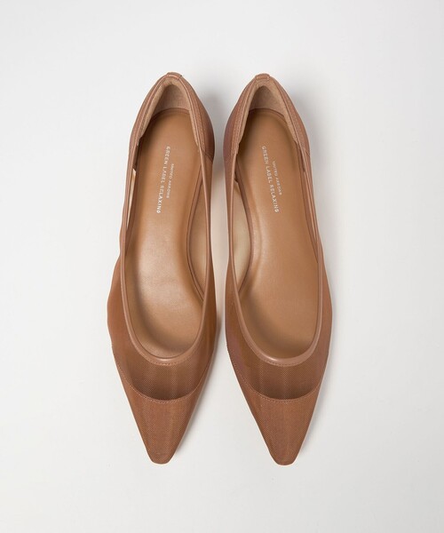 green label relaxing（グリーンレーベルリラクシング）の「ポインテッド チュール パンプス（パンプス・レディース・シルバー/ブラック・25cm/24.5cm/24cm/23.5cm/23cm/22.5cm）」の14枚目の写真