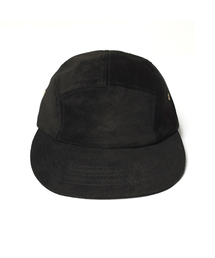 LELALES（レラレス）の「ハンドメイドレザーキャンプキャップ -ブラック（キャップ）」