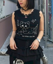 Candy Stripper（キャンディストリッパー）の「LAZY KKITTEN タンクトップ（タンクトップ）」