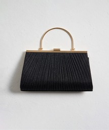 My shawty | pleats lame hand bag(ハンドバッグ)