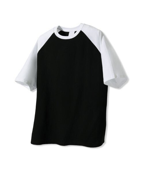 LIKE THE MOST(ライクザモースト)の「ベーシッククルーネックラグランTシャツホワイト(Tシャツ/カットソー・レディース・その他・L)」の1枚目の写真