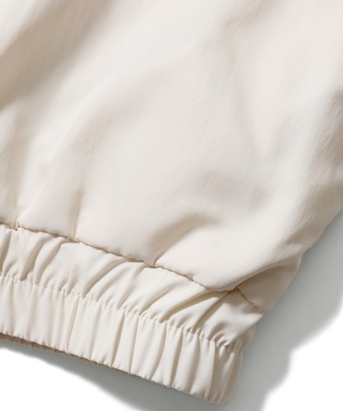 X-girl（エックスガール）の「FACE LABEL TRACK JACKET（ナイロンジャケット・レディース・グレー/ブラック/ホワイト・S/M）」の15枚目の写真