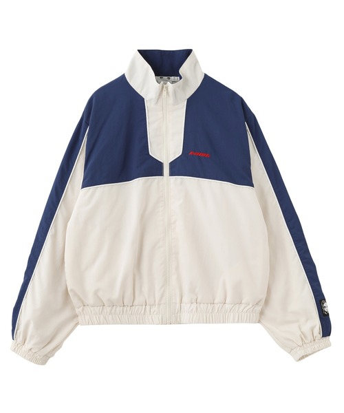 FACE LABEL TRACK JACKET（ナイロンジャケット）｜X-girl（エックス