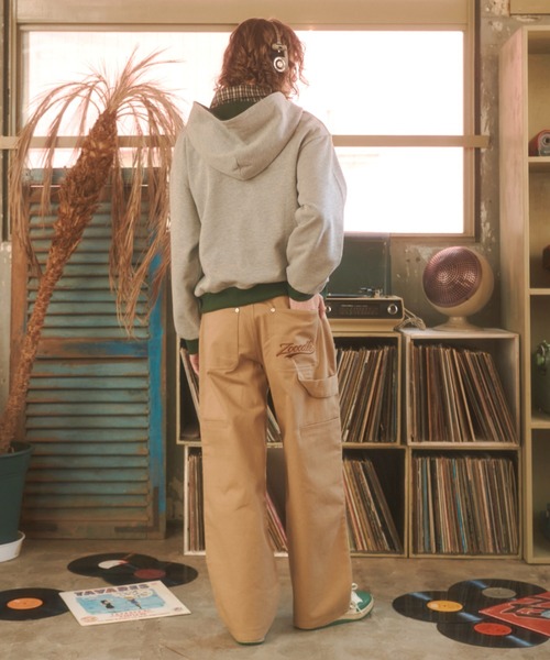 Zooodle（ズードル）の「Logo sweat hoodie - ロゴスウェットフーディー -（パーカー・メンズ・グレー/ブラウン・MEDIUM/LARGE）」の16枚目の写真