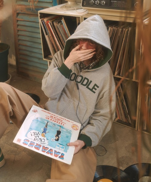 Zooodle(ズードル)の「Logo sweat hoodie - ロゴスウェットフーディー -(パーカー・メンズ・グレー/ブラウン・MEDIUM/LARGE)」の22枚目の写真