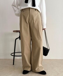 fredy emue | チノタックパンツ(チノパンツ)
